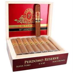Perdomo Reserve 10th Anniversary Super Toro Sungrown 6x60
